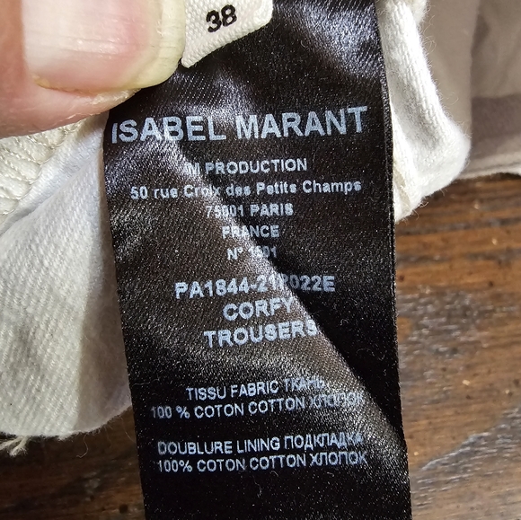 Isabel Marant 'Corfy' Jeans Size 38/8 US NWT - Picture 11 of 11